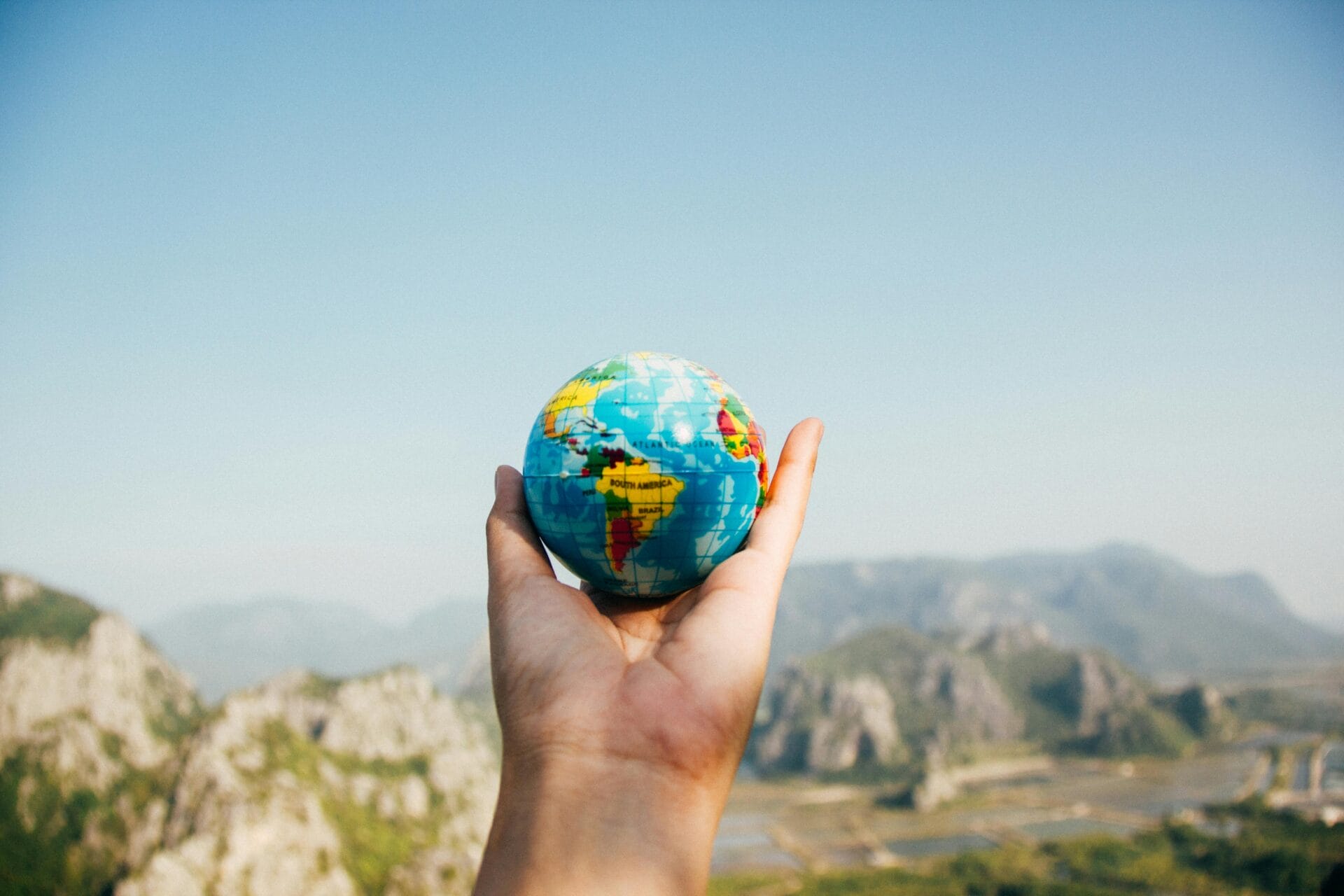 globe stress ball